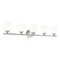 Z-Lite Neoma Vanity, 5-Light, 38.25 In.W x 6.75 In.L x 7.25 In.H, Brushed Nickel  /Opal Etched 1100-5V-BN - alternate 8